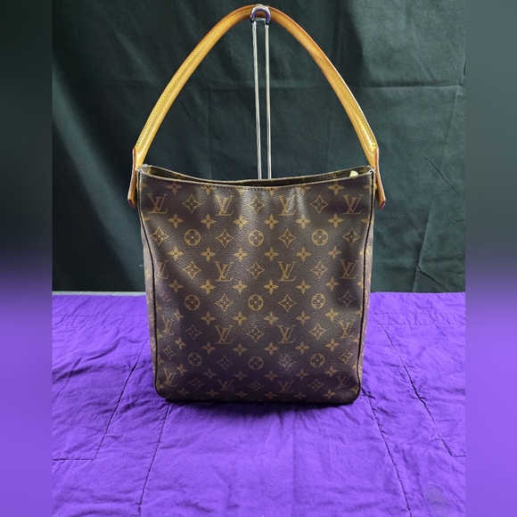 🧡💜 LOUIS VUITTON LOOPING GM MONOGRAM CANVAS SHOULDER BAG - Picture 2 of 14